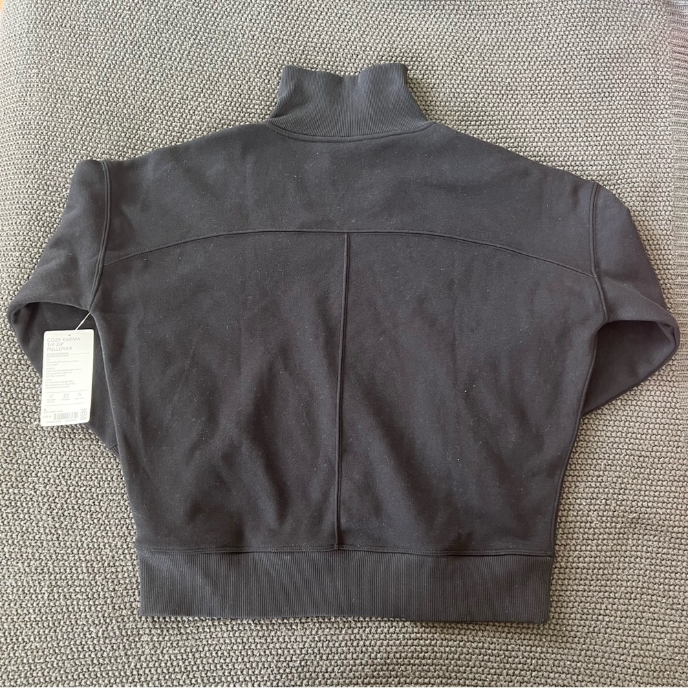 Athleta Cozy Karma 1/4 Zip Pullover S - Picture 2 of 2